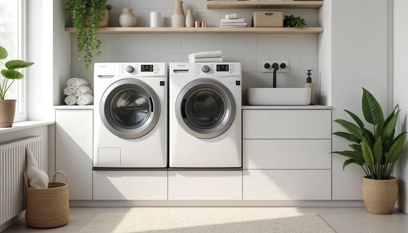 Maximaliseer Ruimte en Comfort met Wasmachine Verhogers