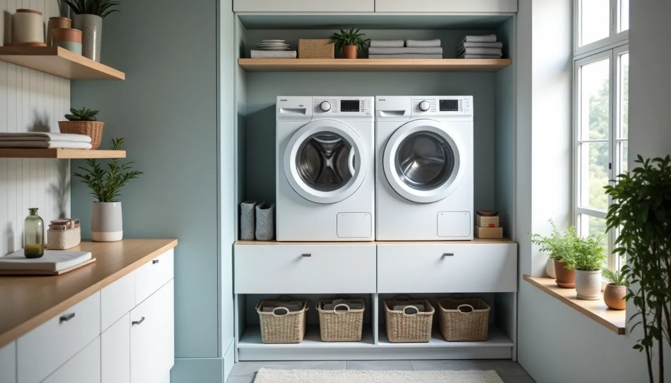 Maximaliseer Uw Wasruimte met Wasmachine Verhogers Praktisch en Stijlvol