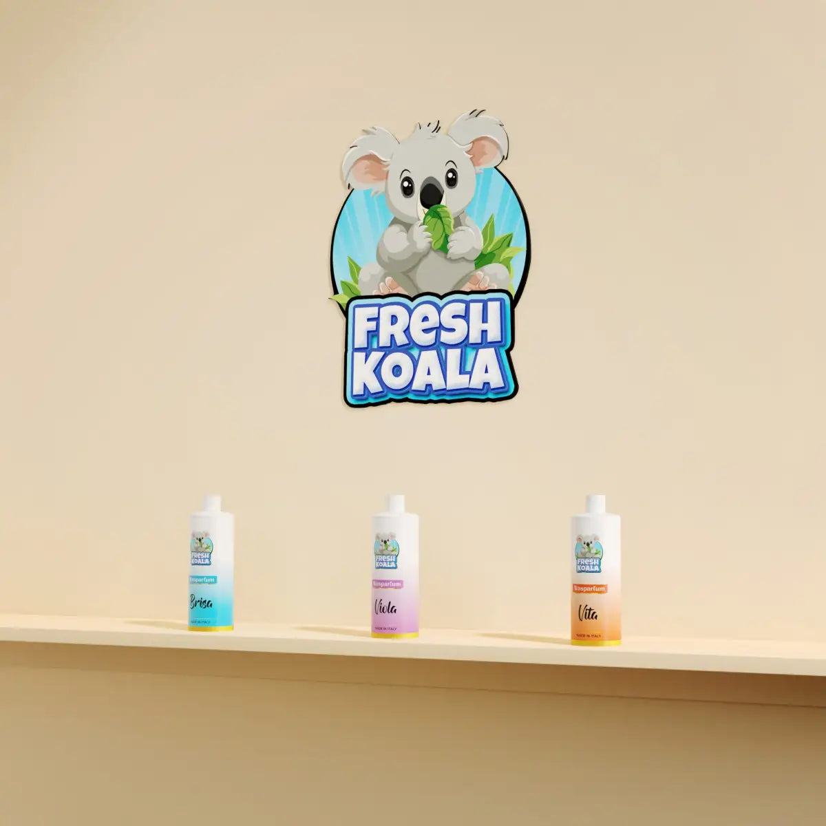 FreshKoala Luxe Wasparfum - Proefpakket 3 x 100ml - Brisa Vita Viola