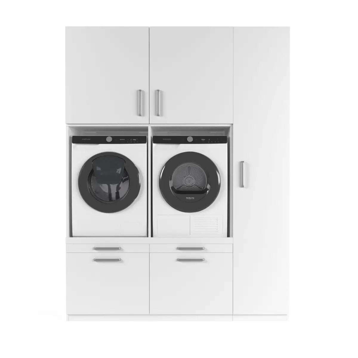 Wasmachine Kast Barcelona – Pure Wit