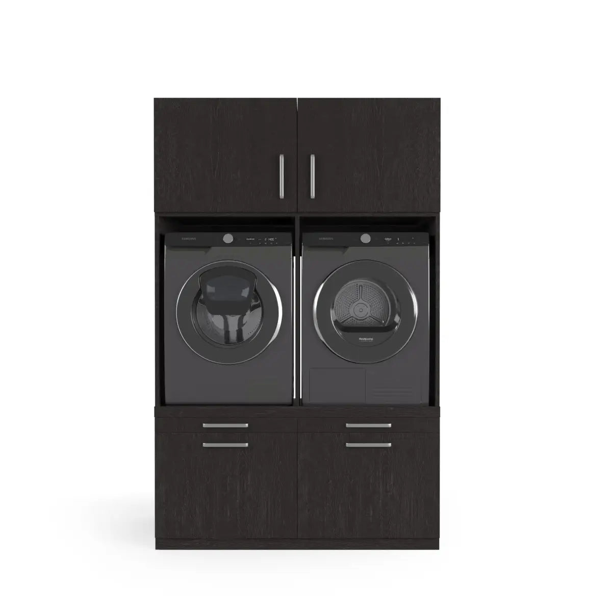 Wasmachine Kast Brugge – Ébène Zwart