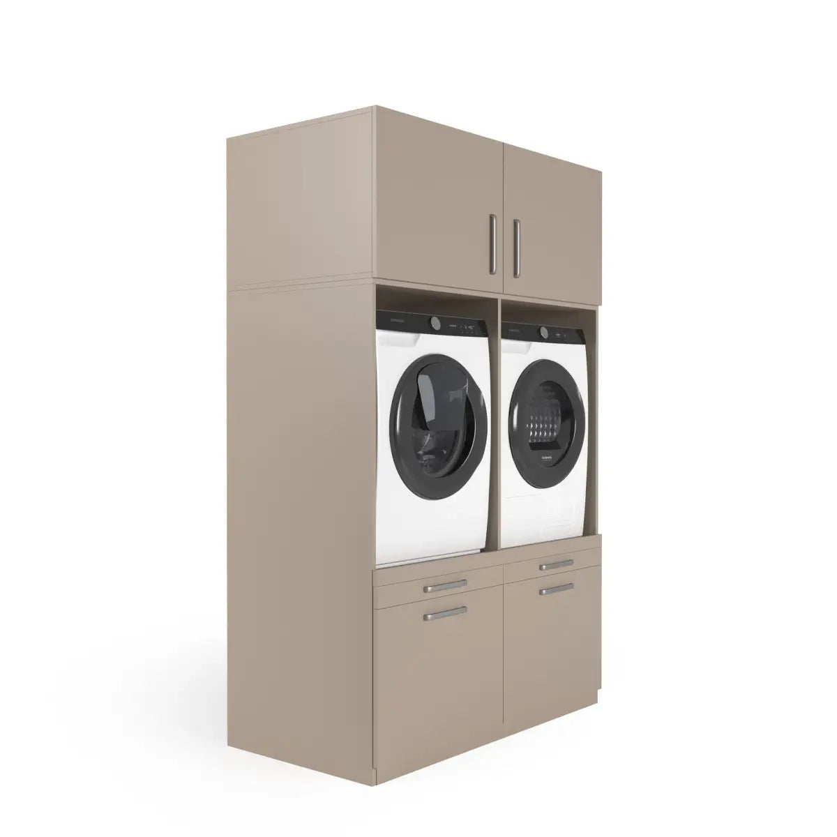 Wasmachine Kast Brugge – Perle Taupe - Brugge