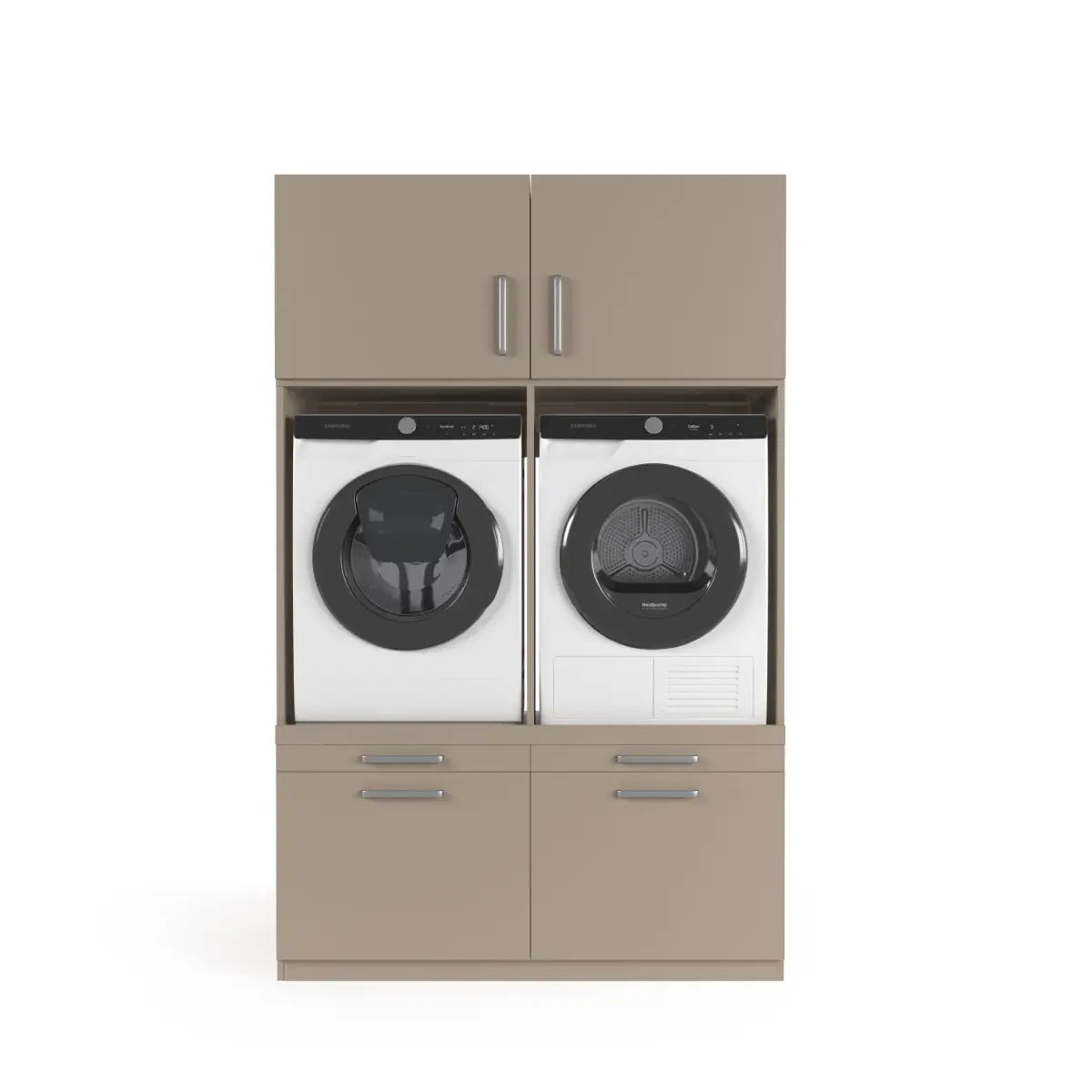 Wasmachine Kast Brugge – Perle Taupe - Brugge