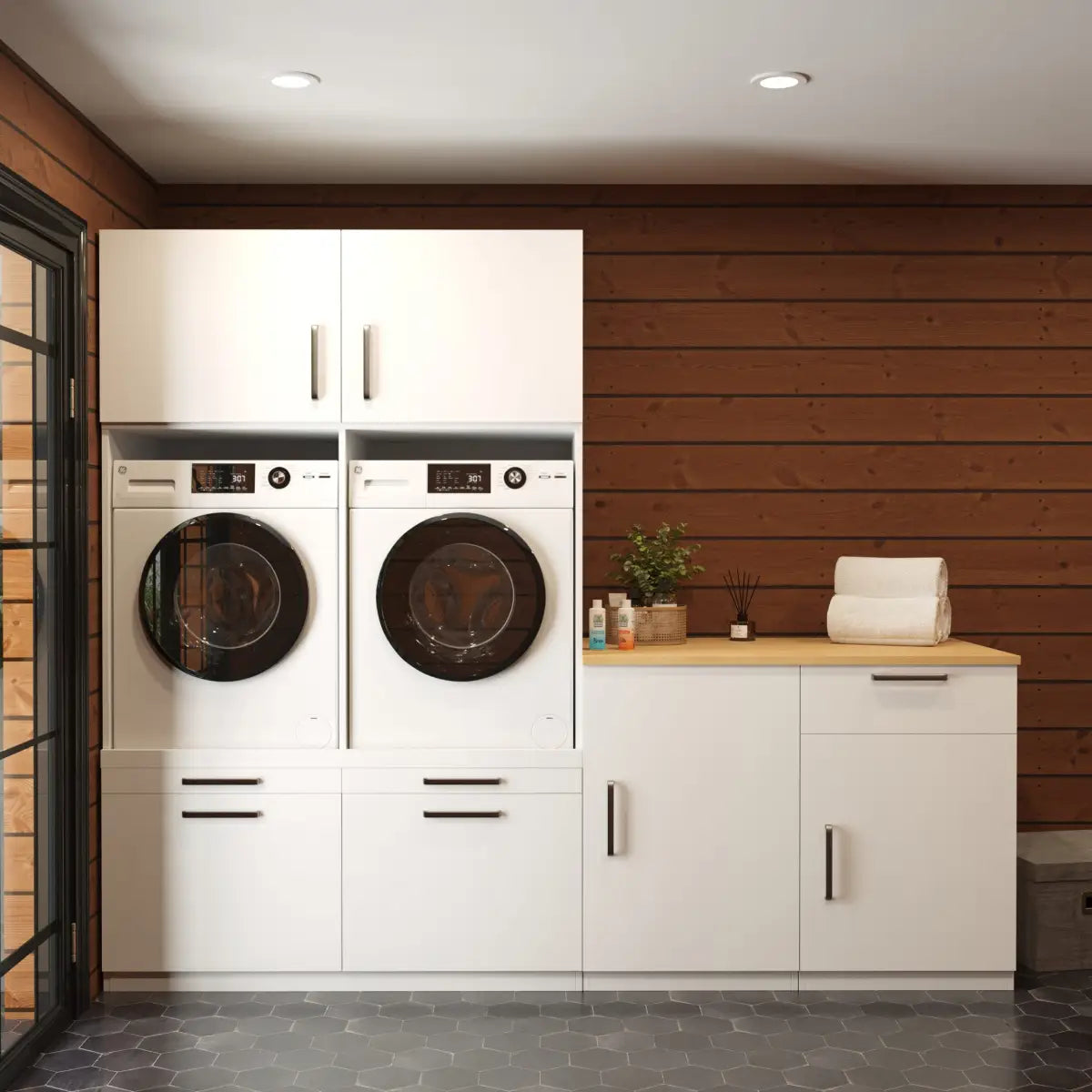 Wasmachine Kast Chicago – Pure Wit