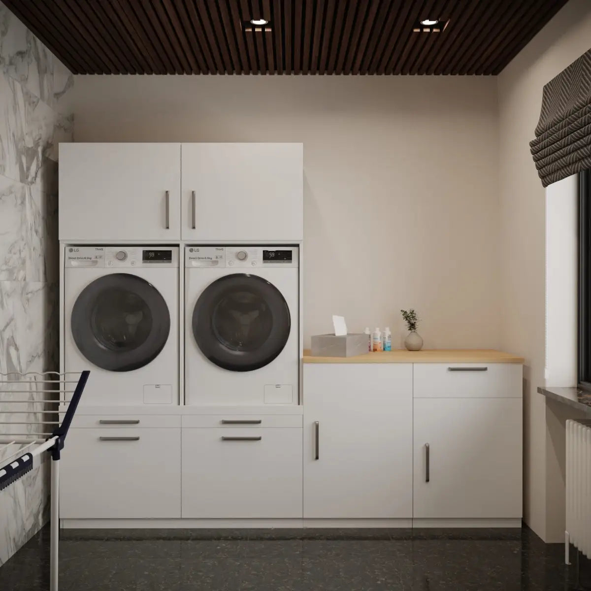 Wasmachine Kast Chicago – Pure Wit