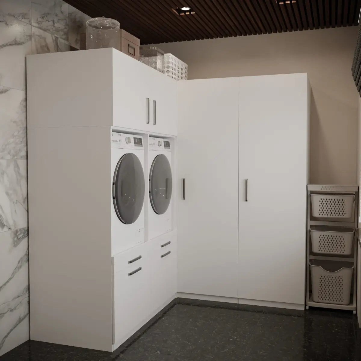 Wasmachine Kast Florence – Pure Wit