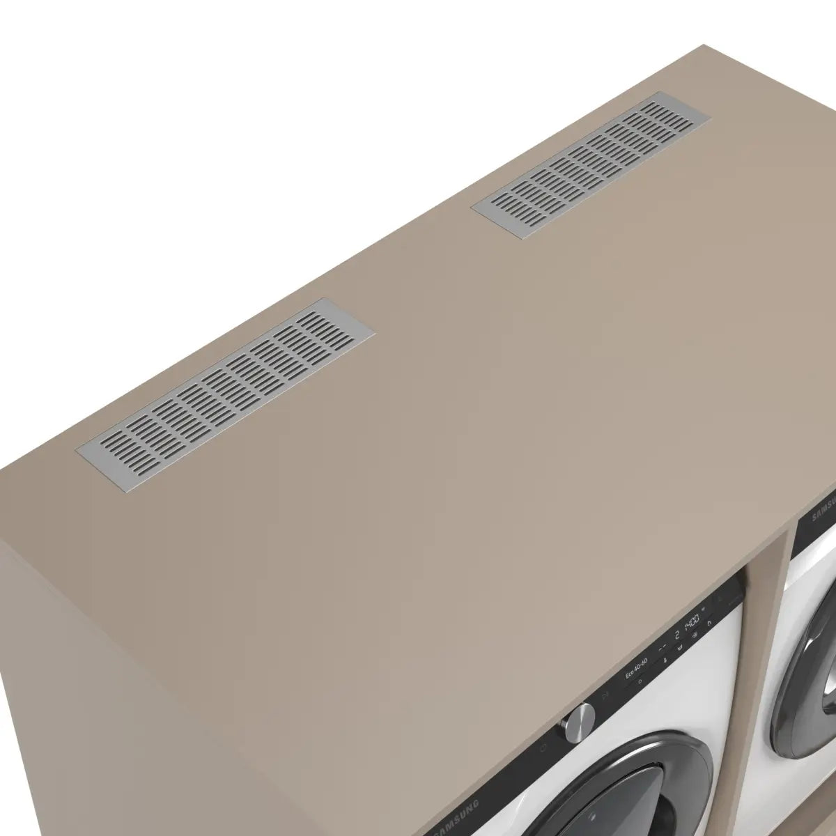 Wasmachine Kast Kyoto – Perle Taupe