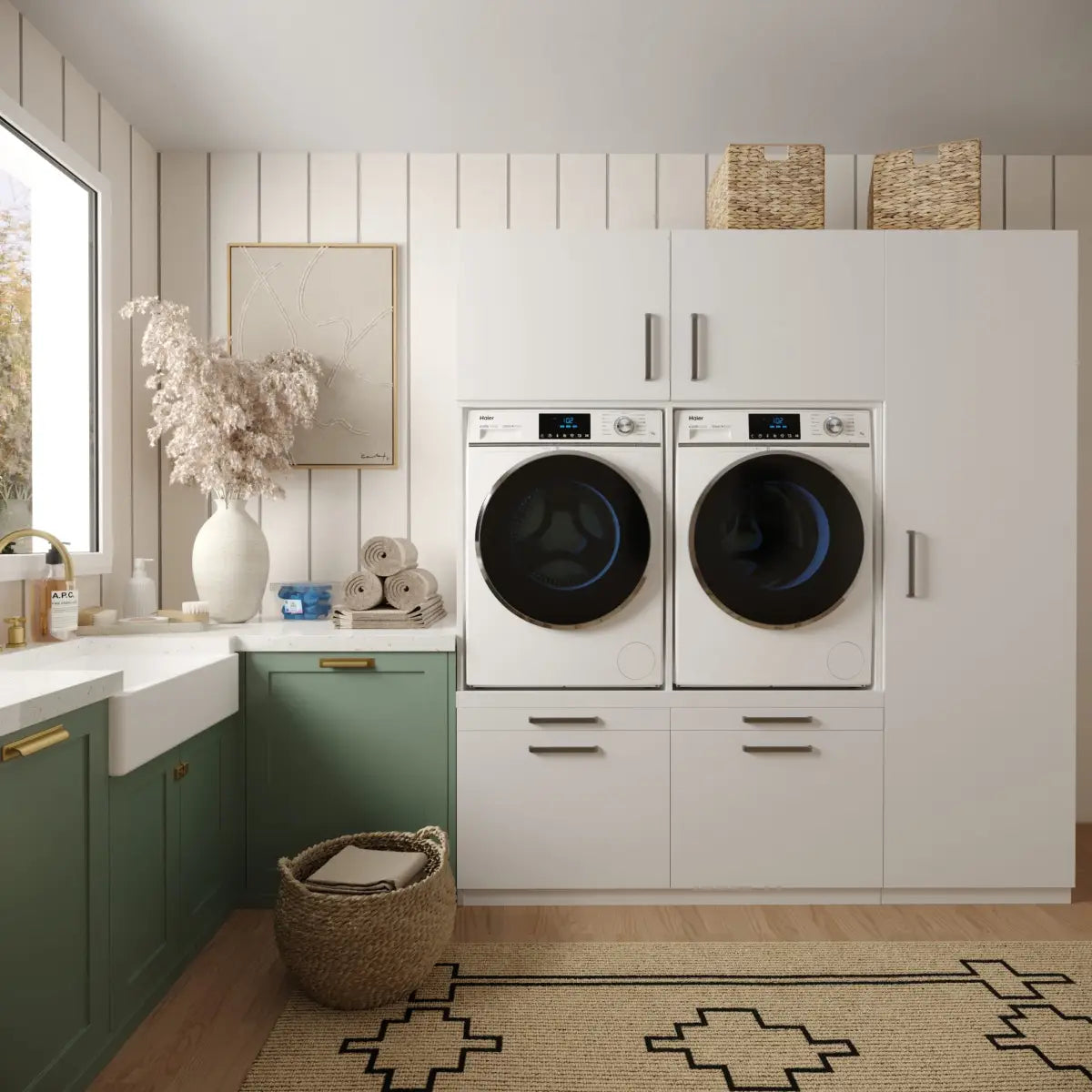 Wasmachine Kast Kyoto – Pure Wit