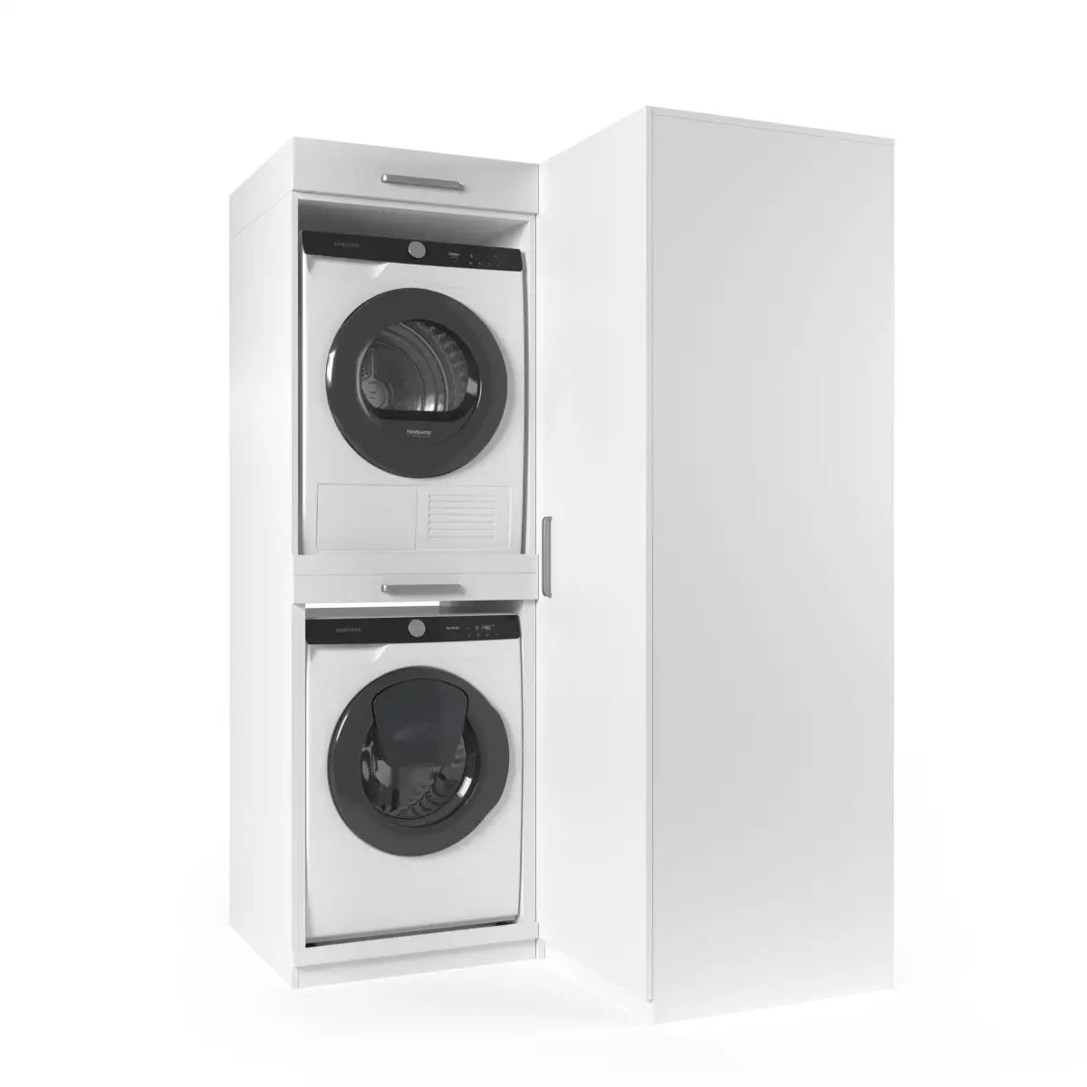 Wasmachine Kast London – Pure Wit