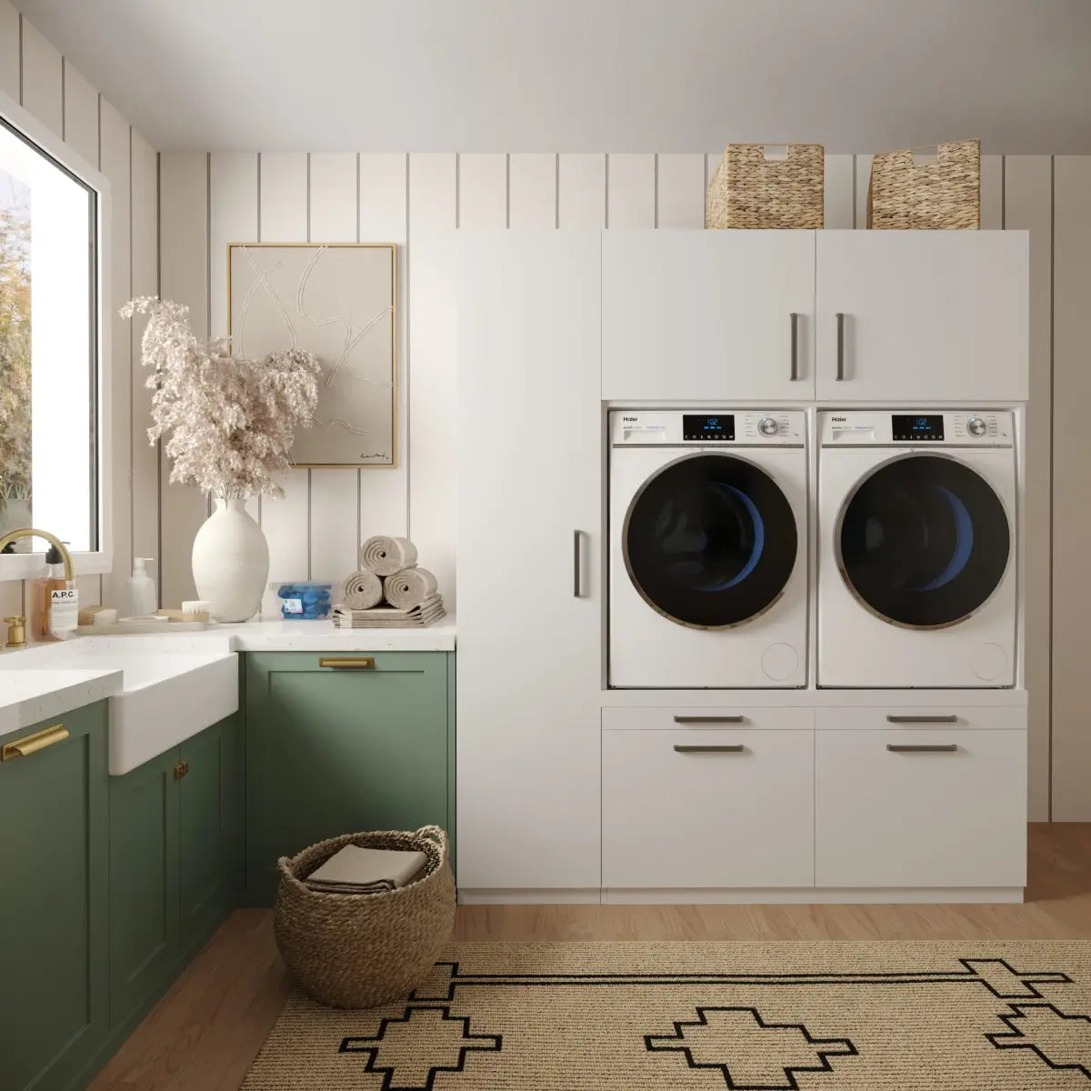 Wasmachine Kast Lyon – Pure Wit