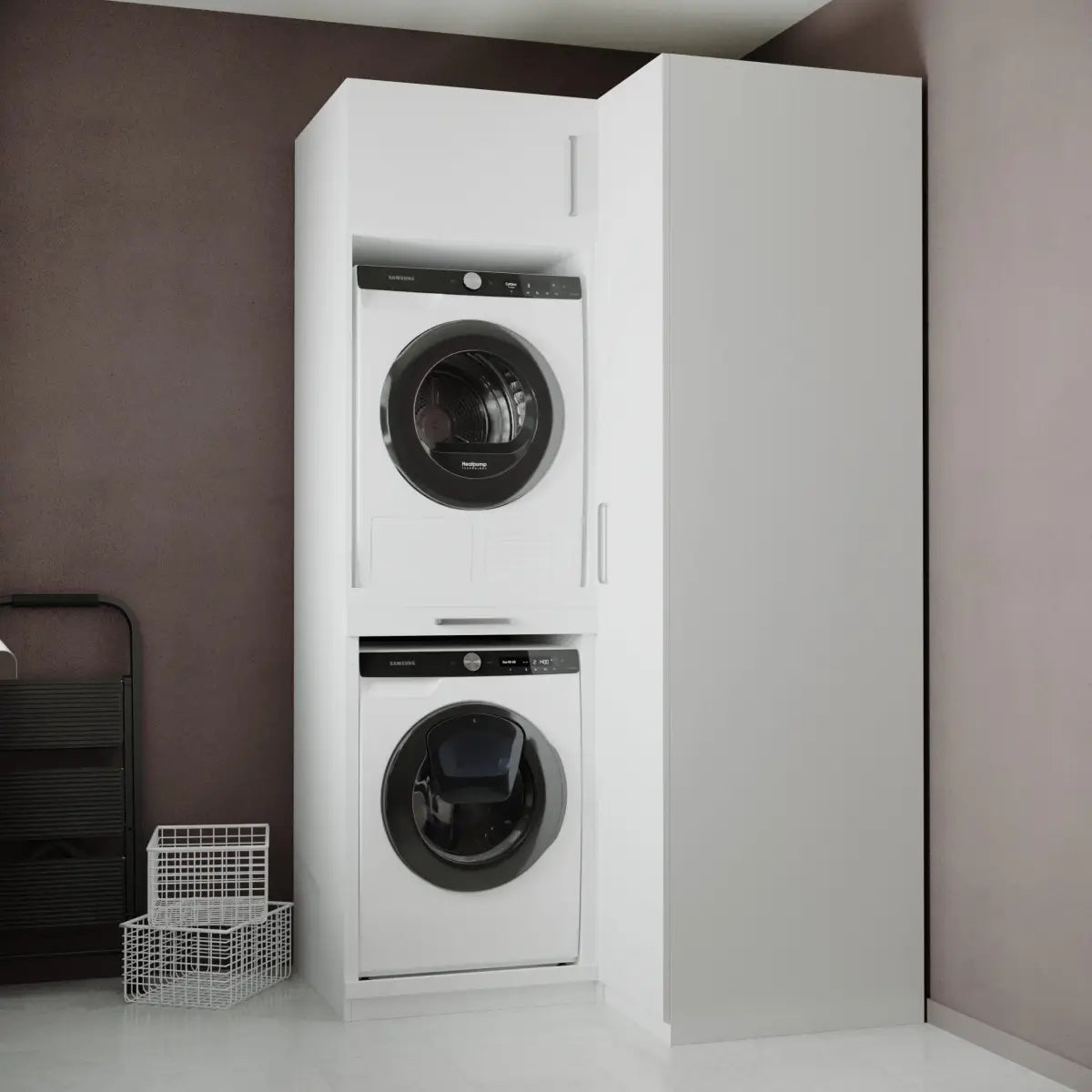 Wasmachine Kast Madrid – Pure Wit