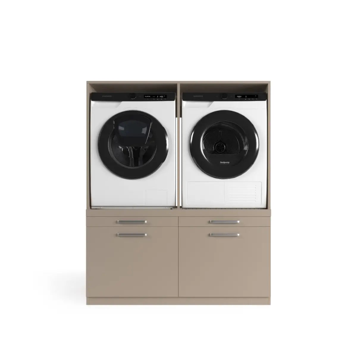 Wasmachine Kast Oslo - Perle Taupe