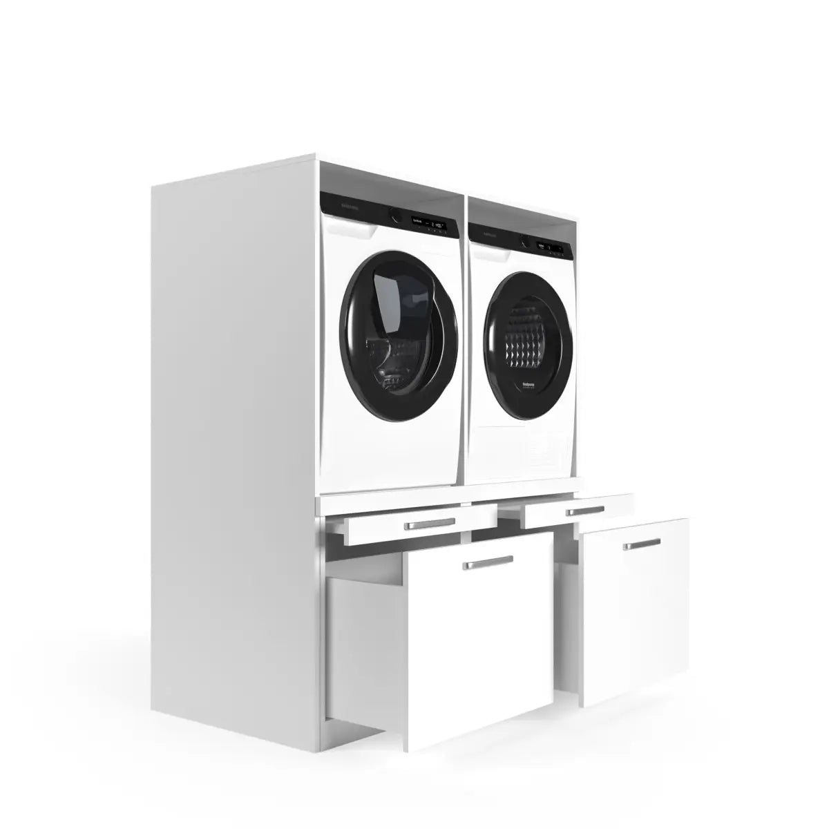 Wasmachine Kast Oslo – Pure Wit