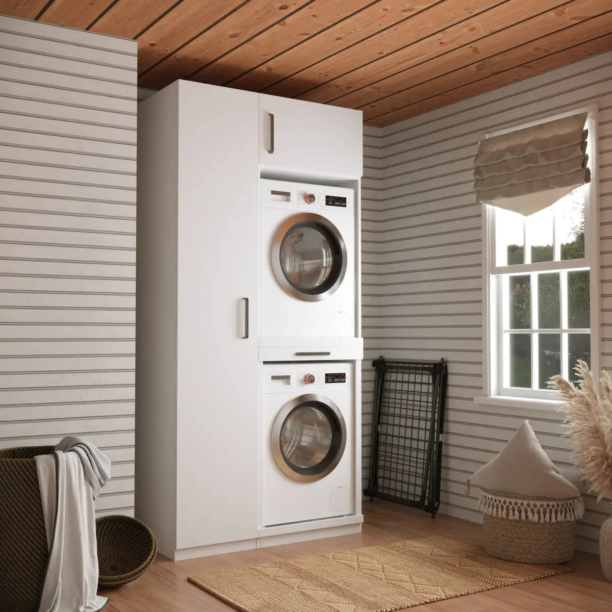 Wasmachine Kast Rome – Pure Wit