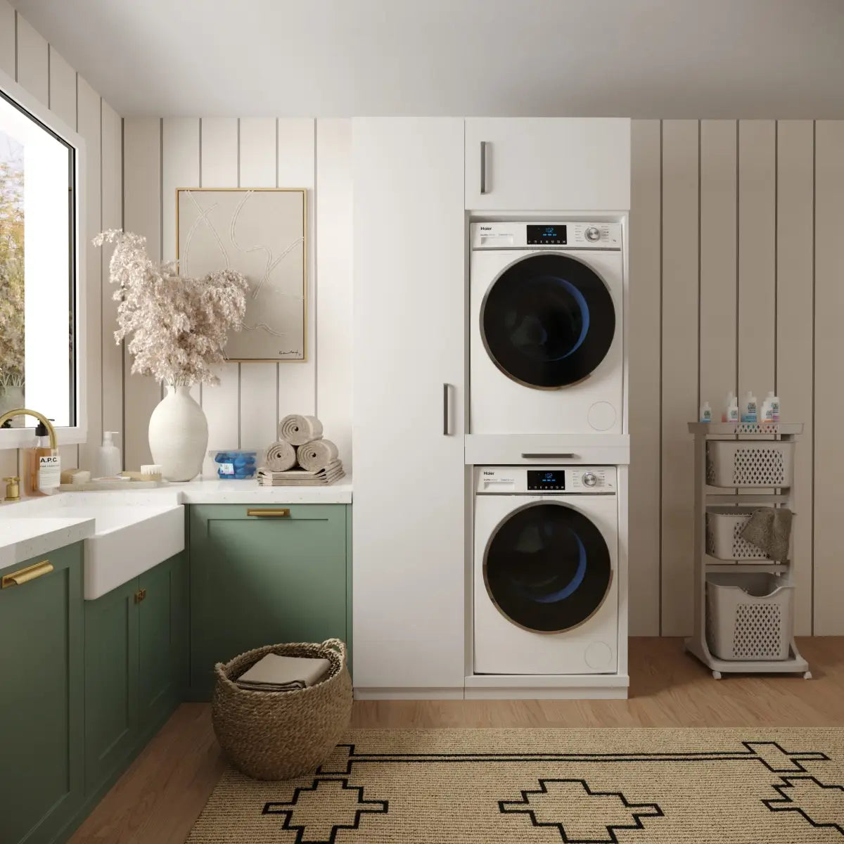 Wasmachine Kast Rome – Pure Wit