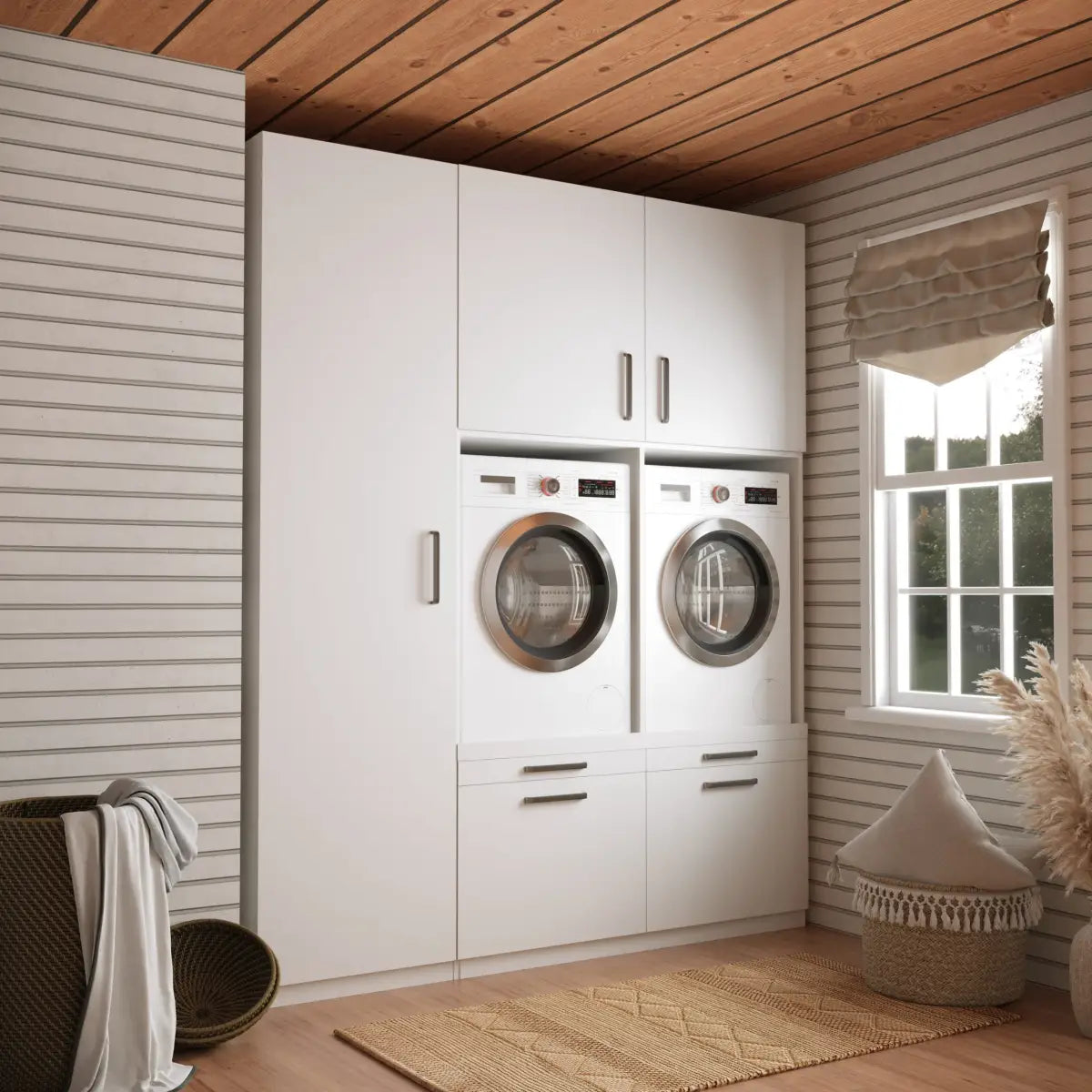 Wasmachine Kast Stockholm – Pure Wit