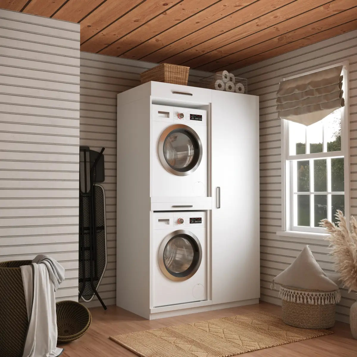 Wasmachine Kast Tokyo – Pure Wit