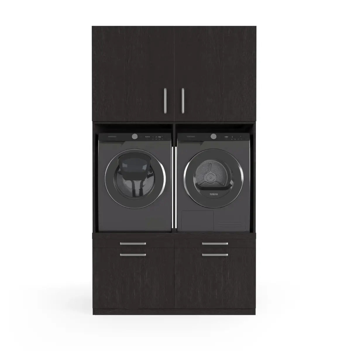 Wasmachine Kast Venice – Ébène Zwart