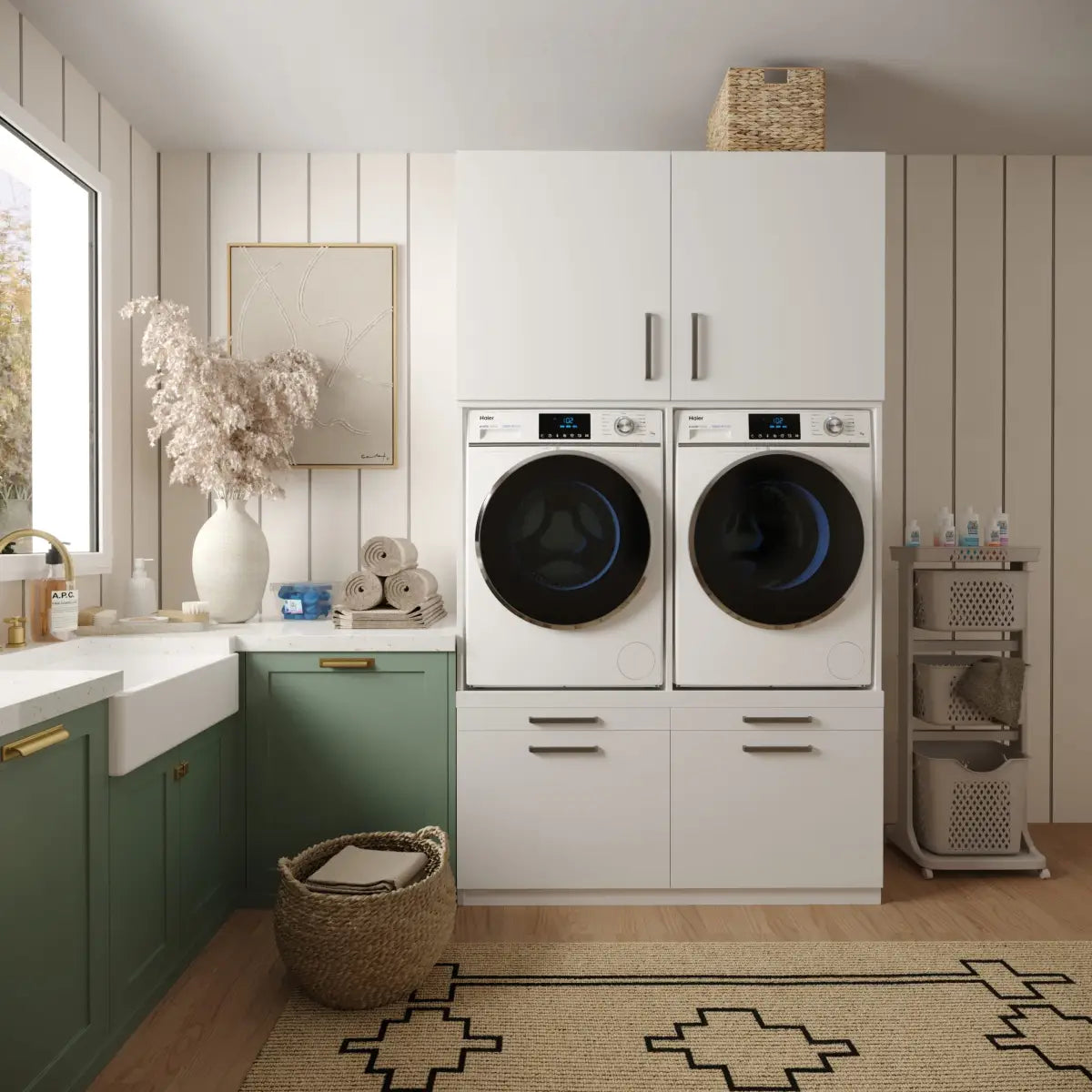 Wasmachine Kast Venice – Pure Wit