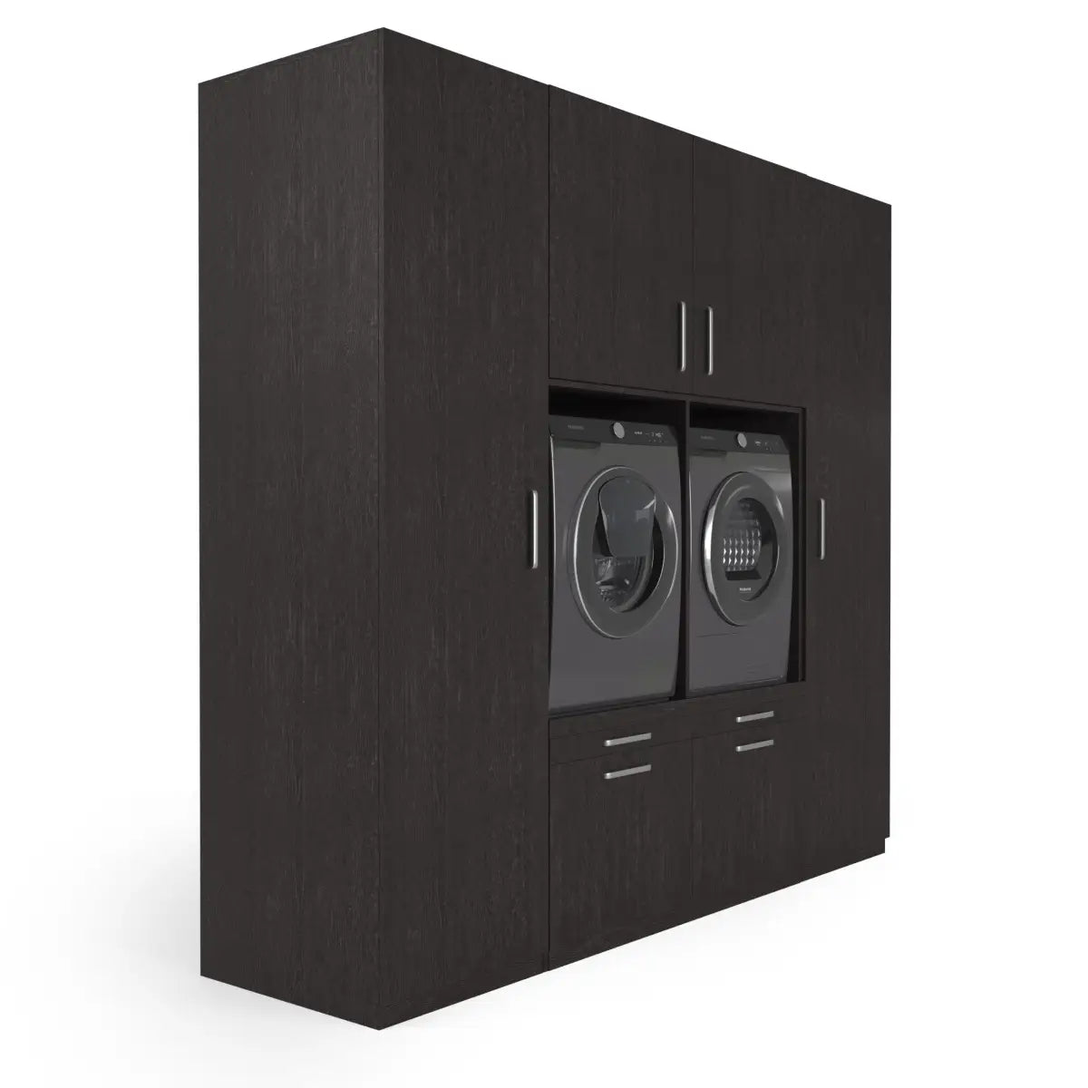 Wasmachine Kast Vienna – Ébène Zwart