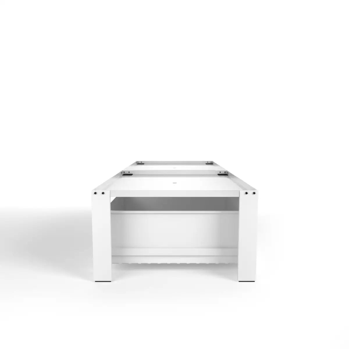 Wasmachine verhoger met lade wit