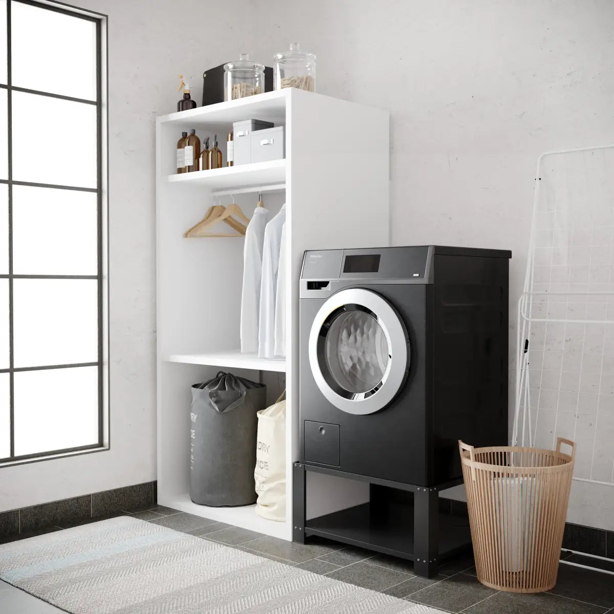 Verhoging voor de wasmachine