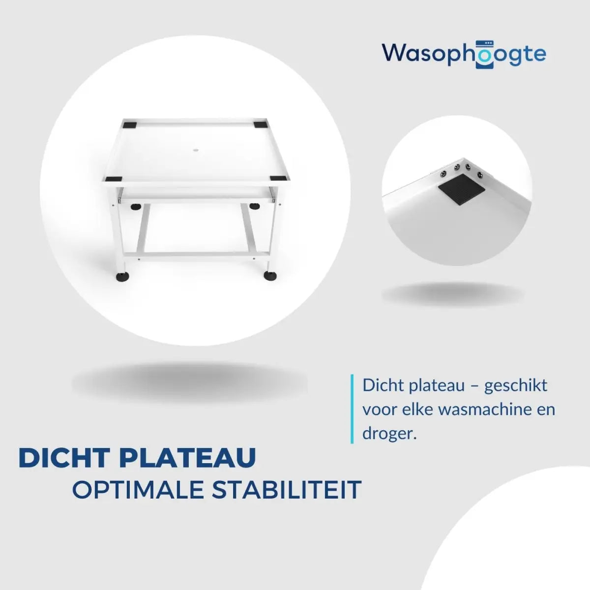 Verhoging wasmachine