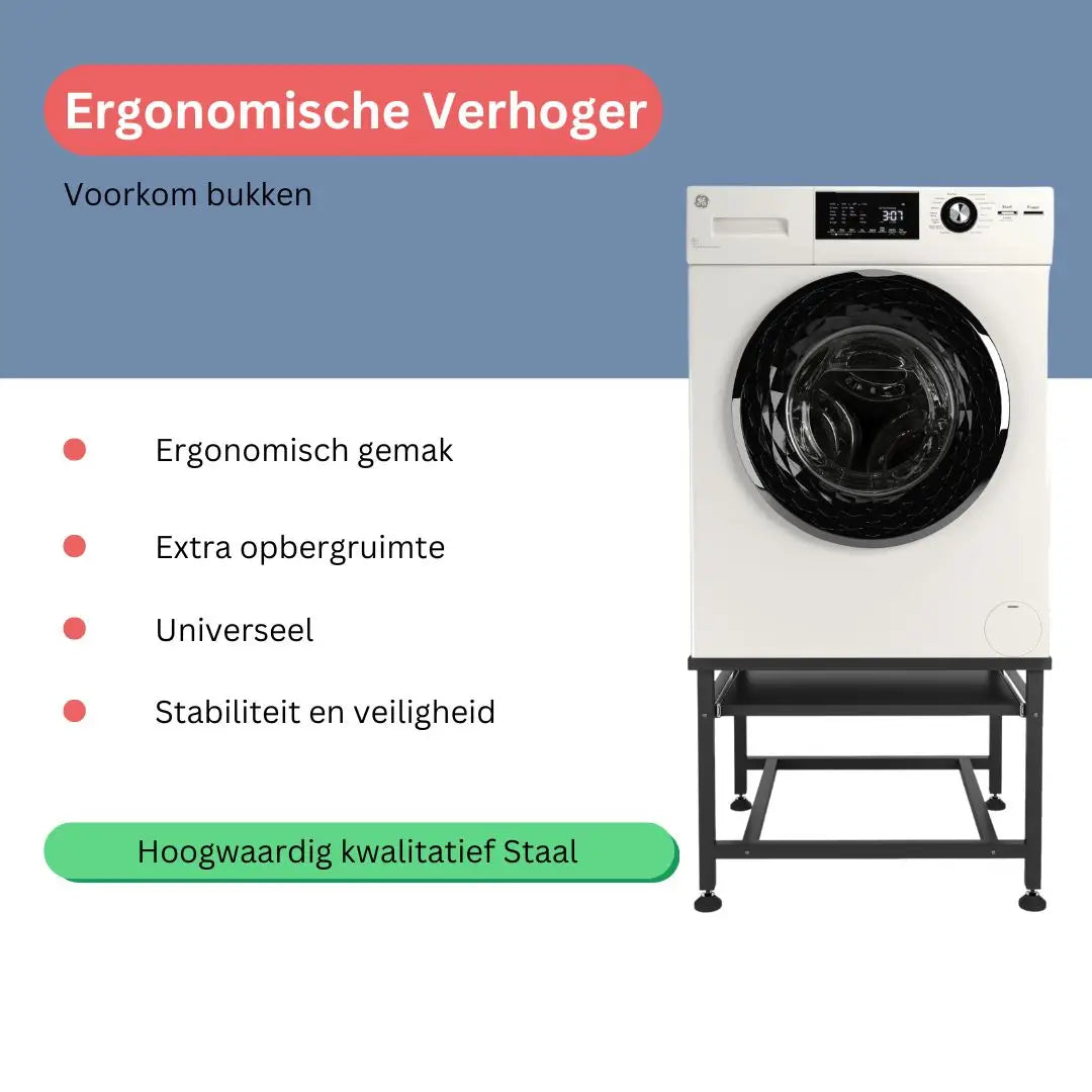 Voordelen wasmachine verhoger