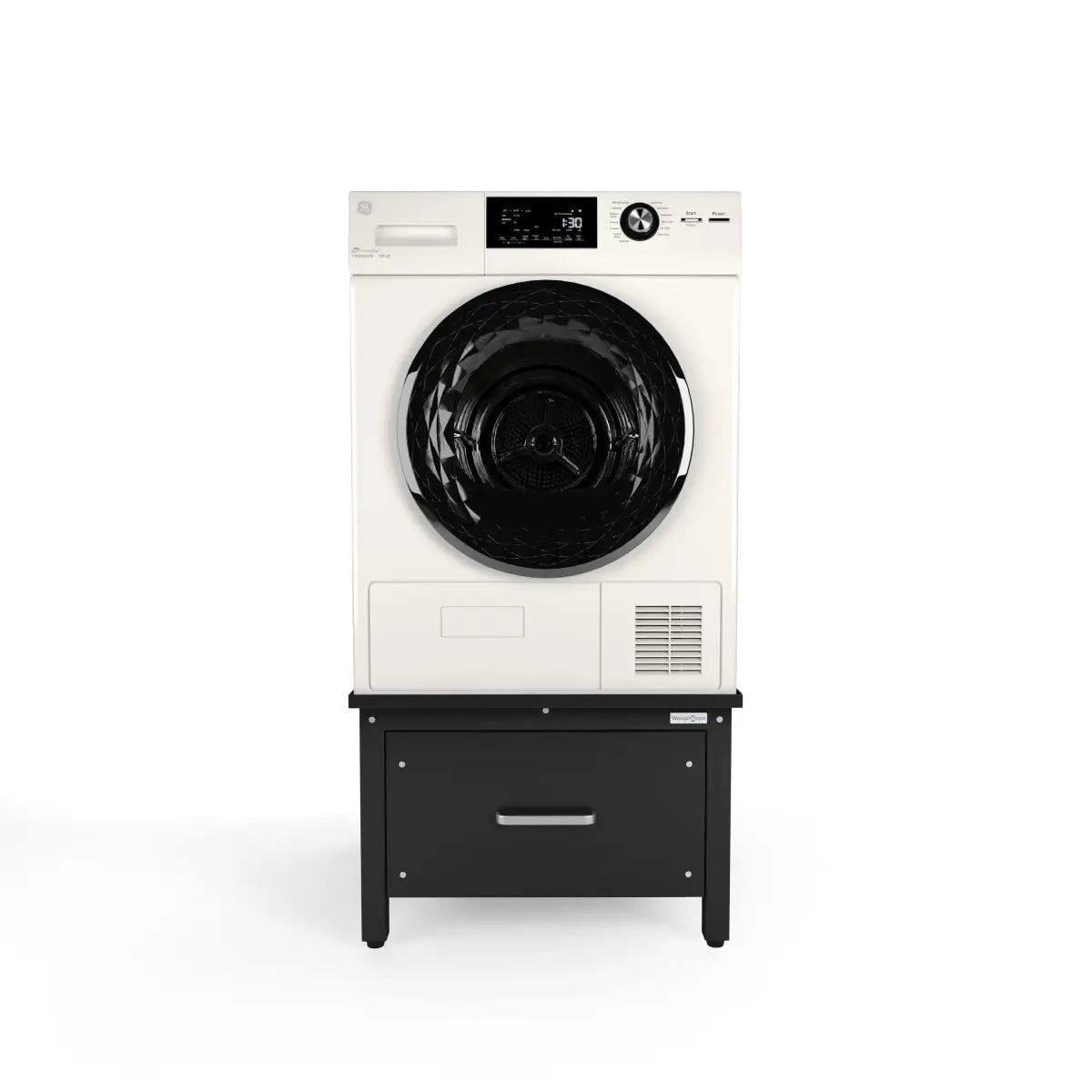 Wasmachine op wasmachine verhoger