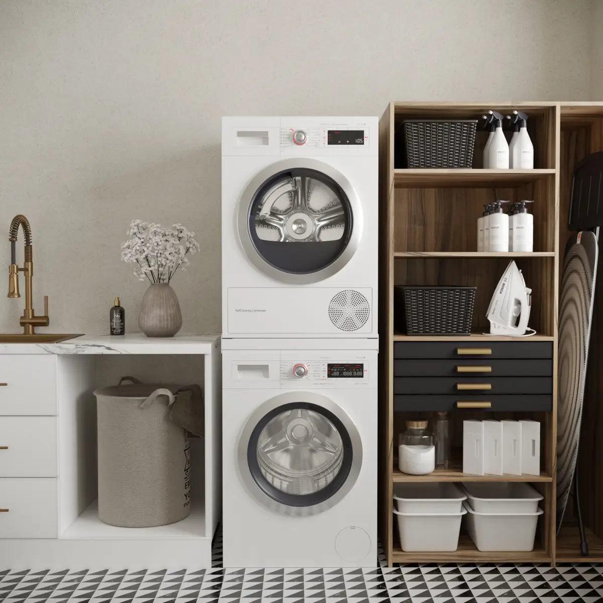 Wasophoogte® Tussenstuk Wasmachine & Droger