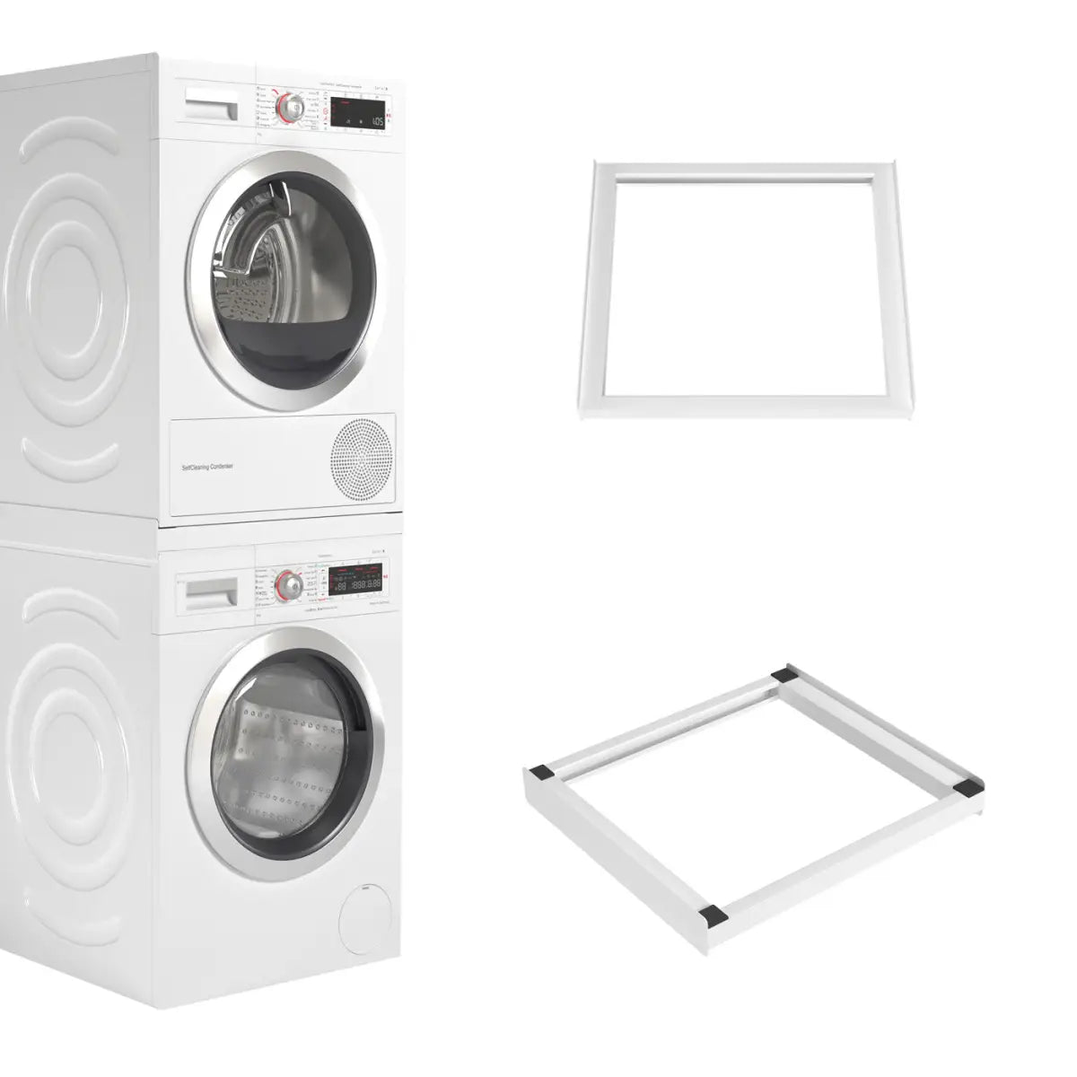 Wasophoogte® Tussenstuk Wasmachine & Droger