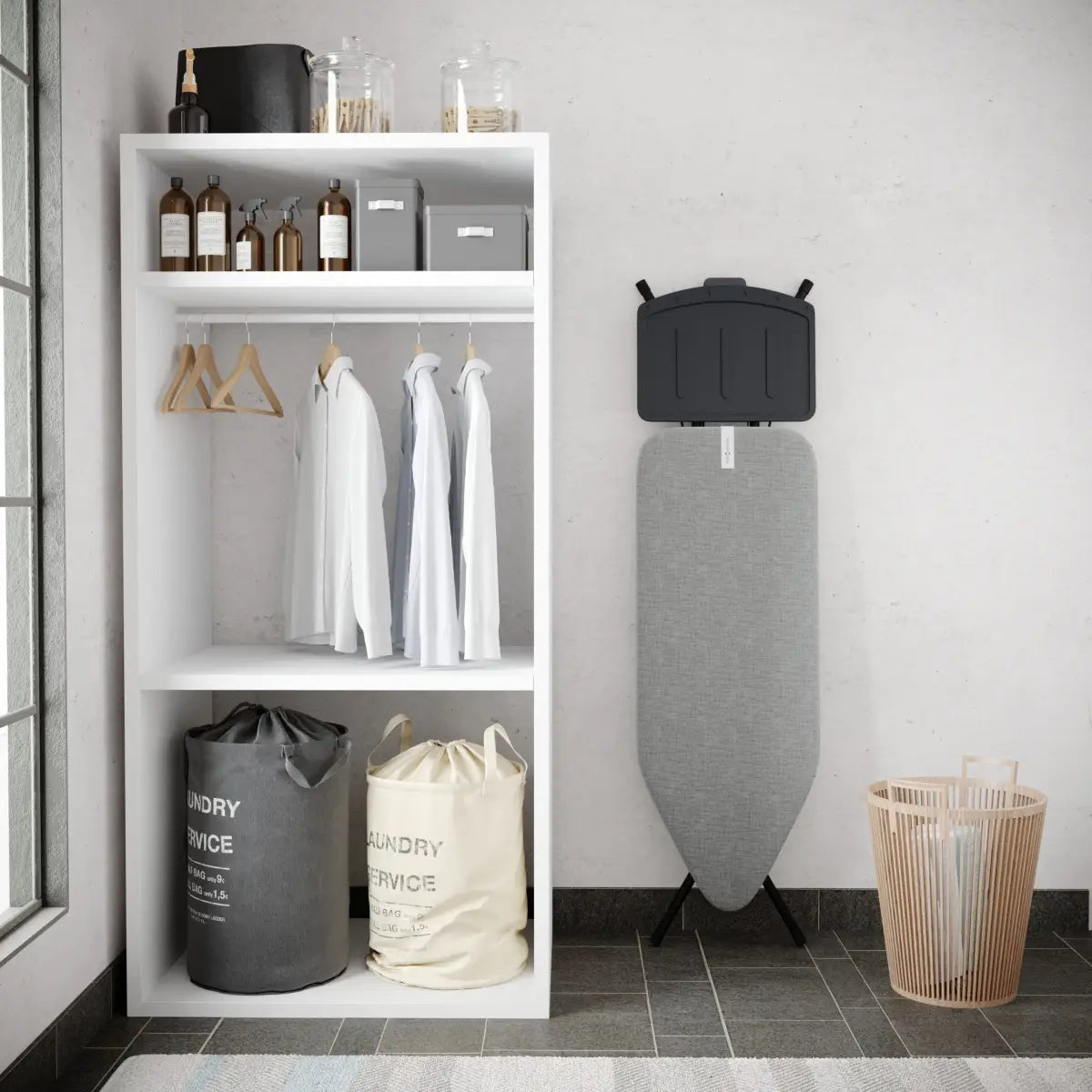 Wasophoogte Strijkplank Extra breed 122*43 cm (L*B)