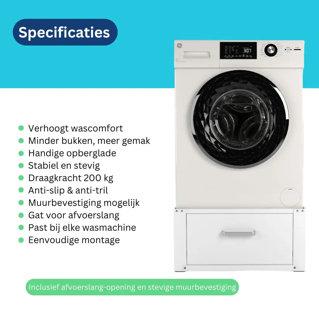 Verhoging voor wasmachine