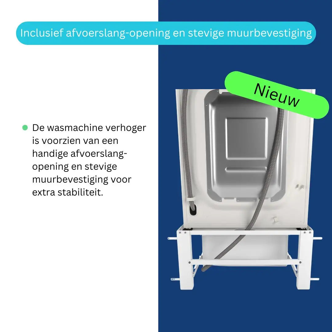 Wasmachine verhoog