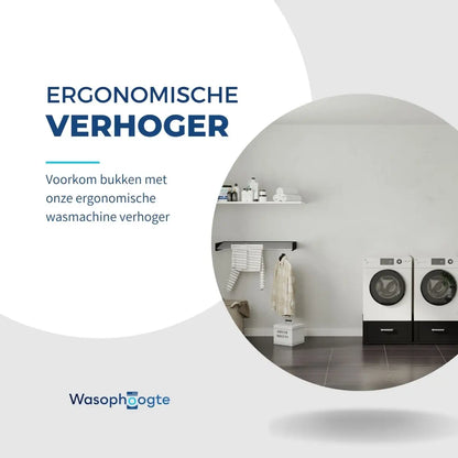 Verhoging voor de wasmachine
