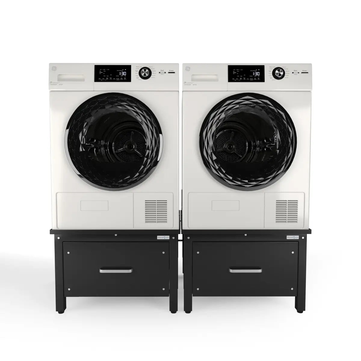 wasmachinev erhoger zwart dubbel