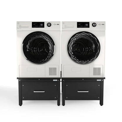 wasmachinev erhoger zwart dubbel