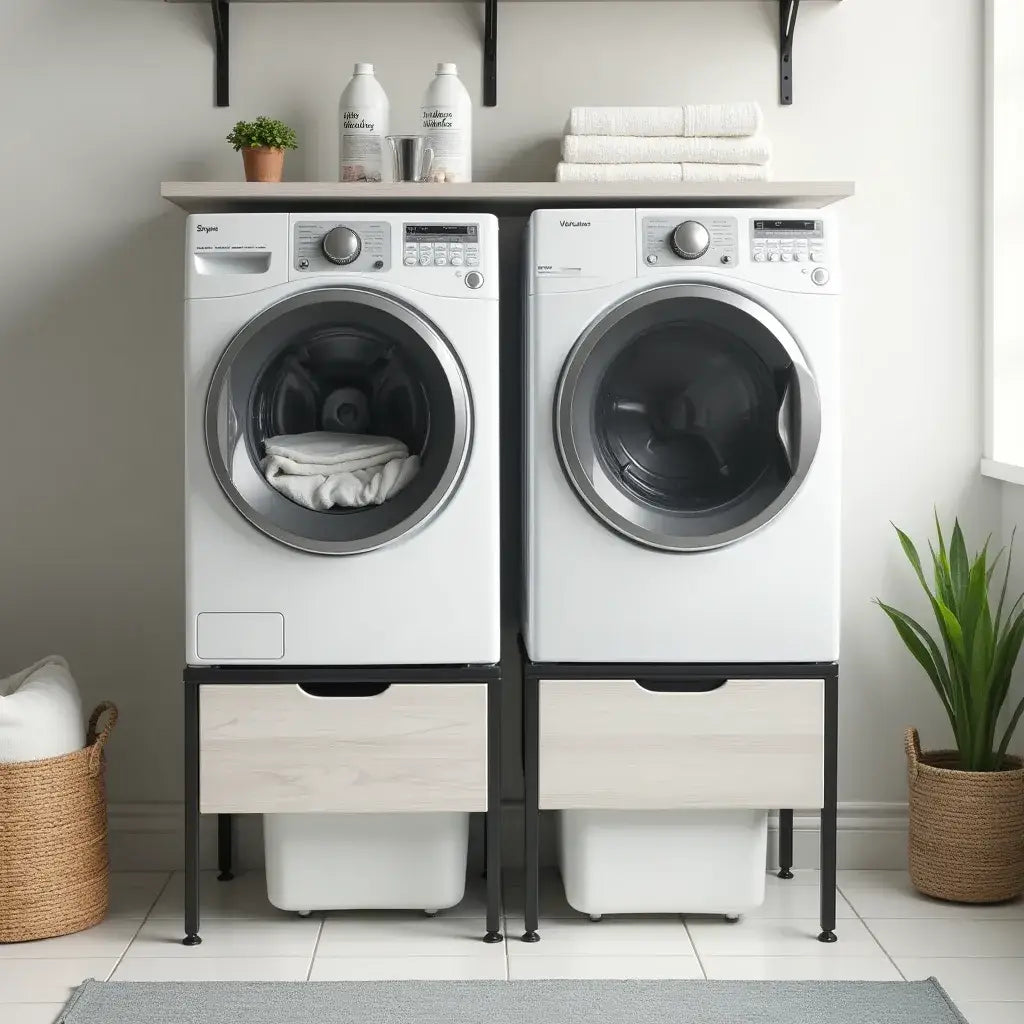 Maximaliseer Ruimte en Comfort met Wasmachine Verhogers