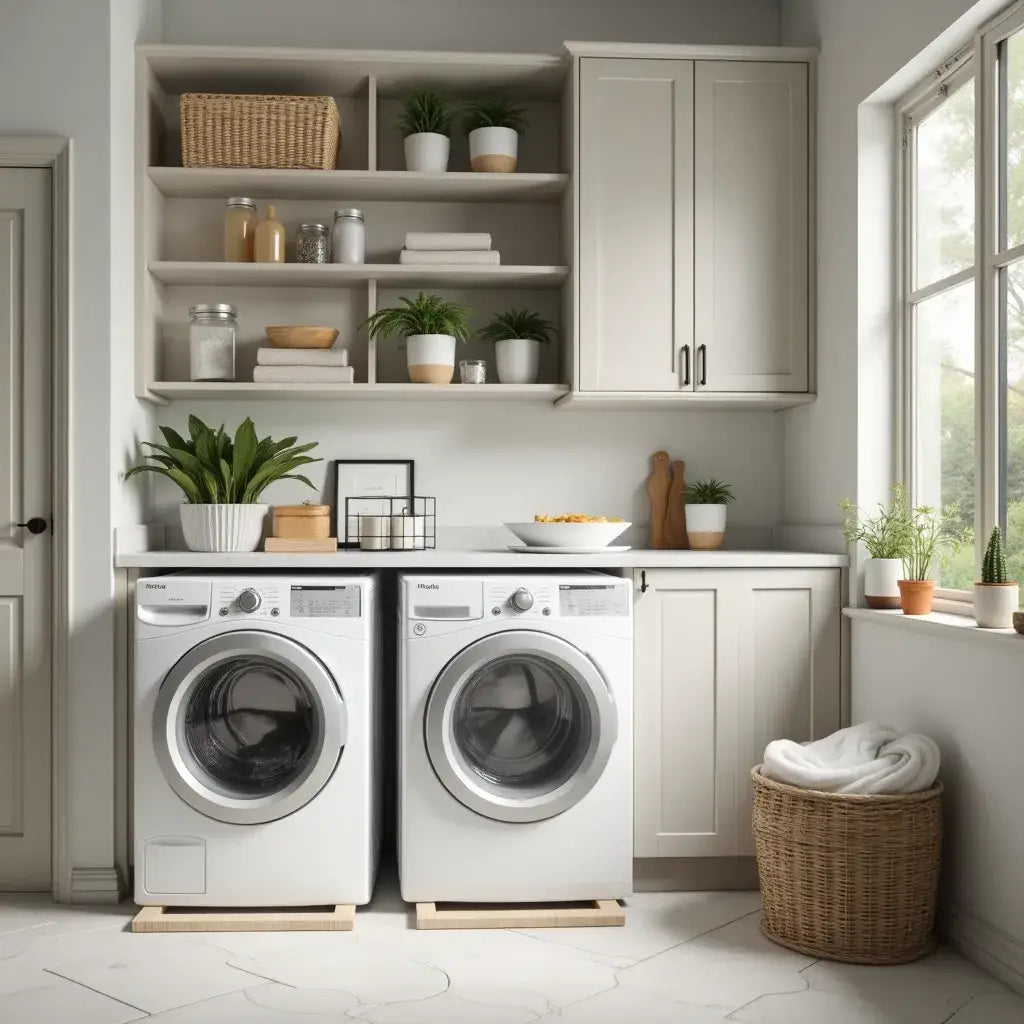 Maximaliseer Uw Wasruimte met Wasmachine Verhogers - Praktisch en Stijlvol