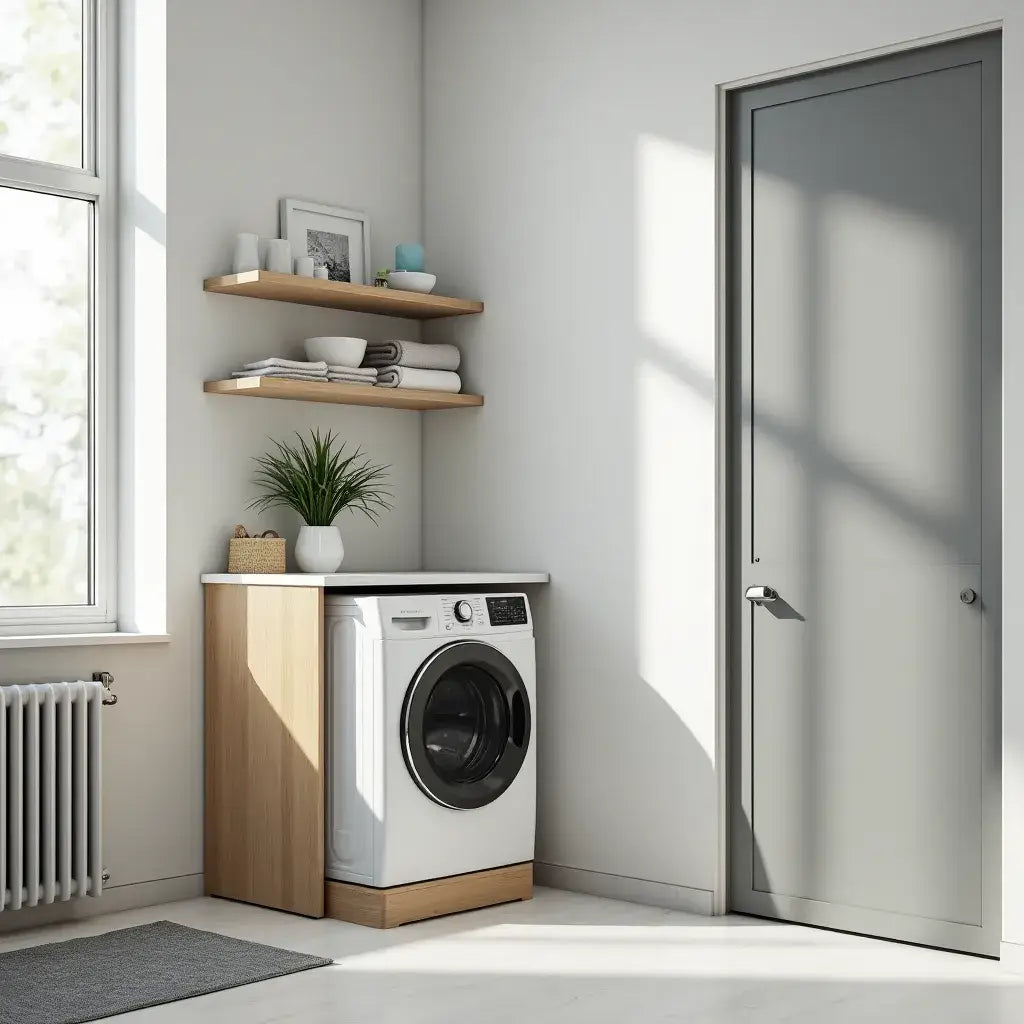 Maximaliseer Ruimte en Comfort met Wasmachine Verhogers