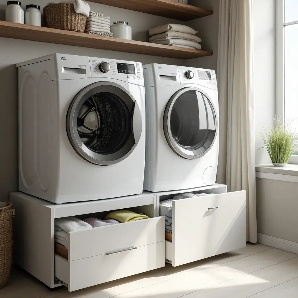 Maximaliseer Ruimte en Comfort met Wasmachine Verhogers