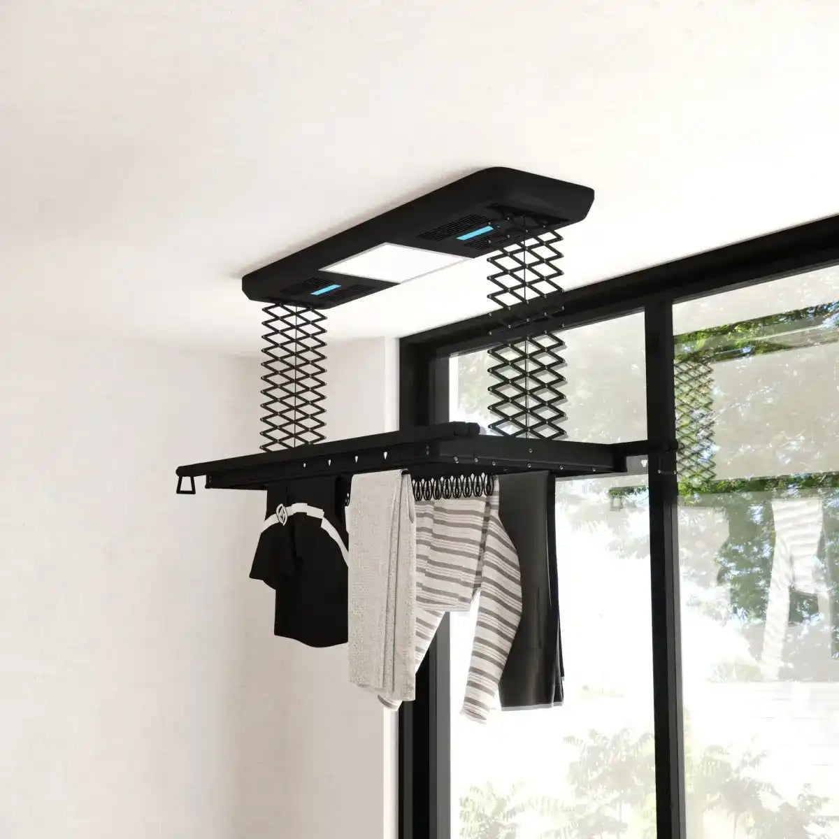 Space-saving drying rack