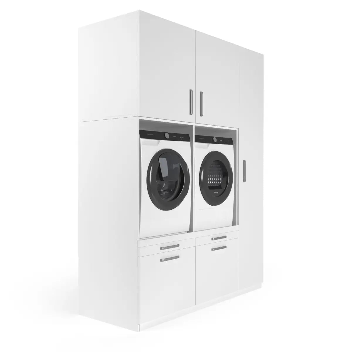 Wasmachine Kast Barcelona – Pure Wit