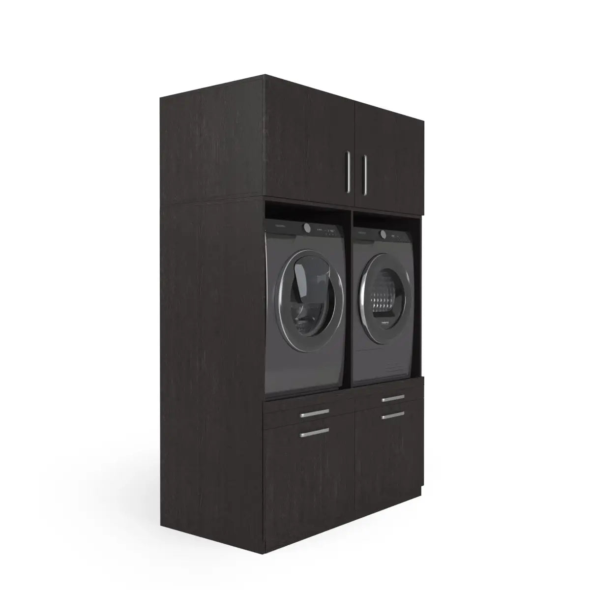 Wasmachine Kast Brugge – Ébène Zwart