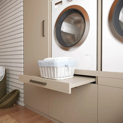 Wasmachine Kast Dublin – Perle Taupe