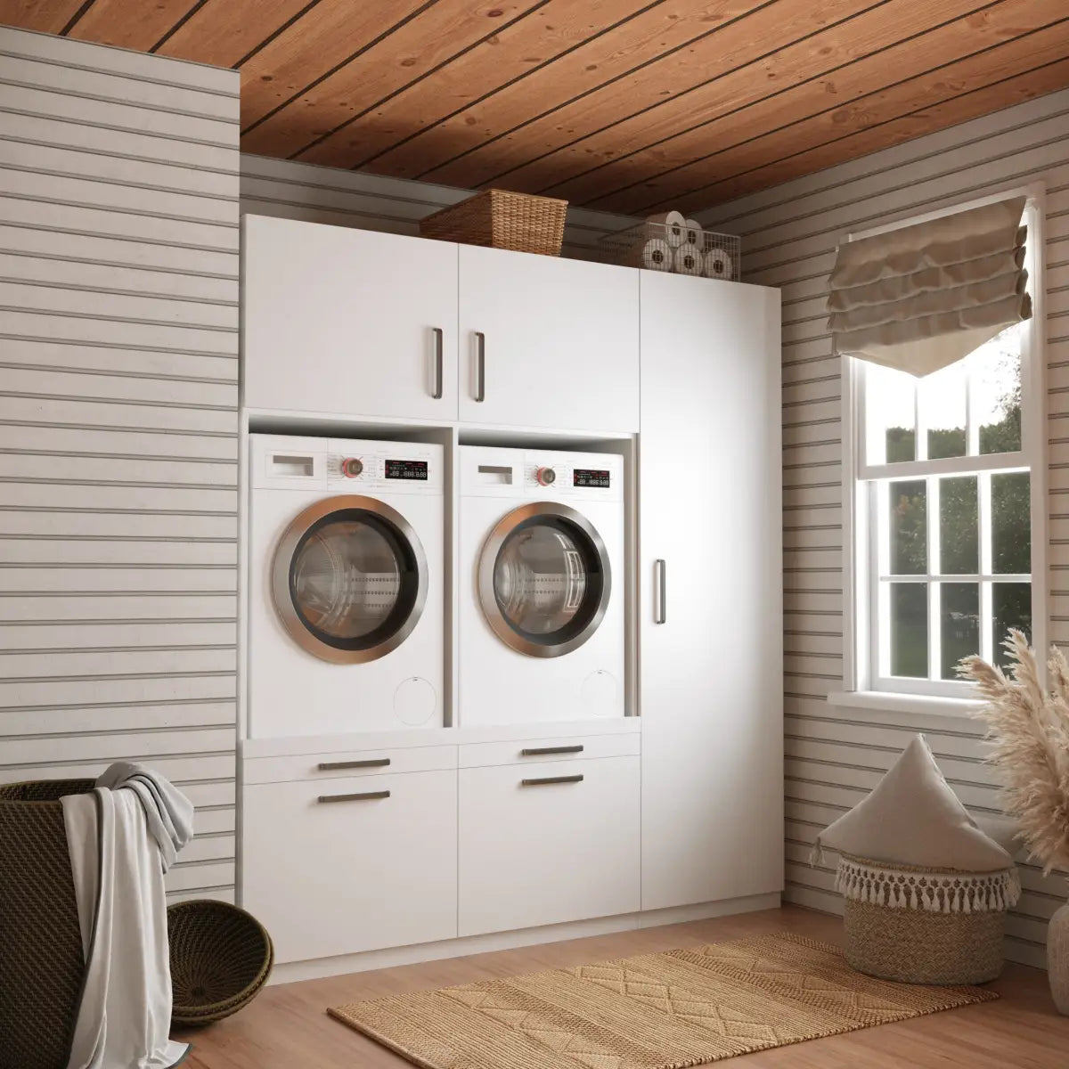 Wasmachine Kast Kyoto – Pure Wit