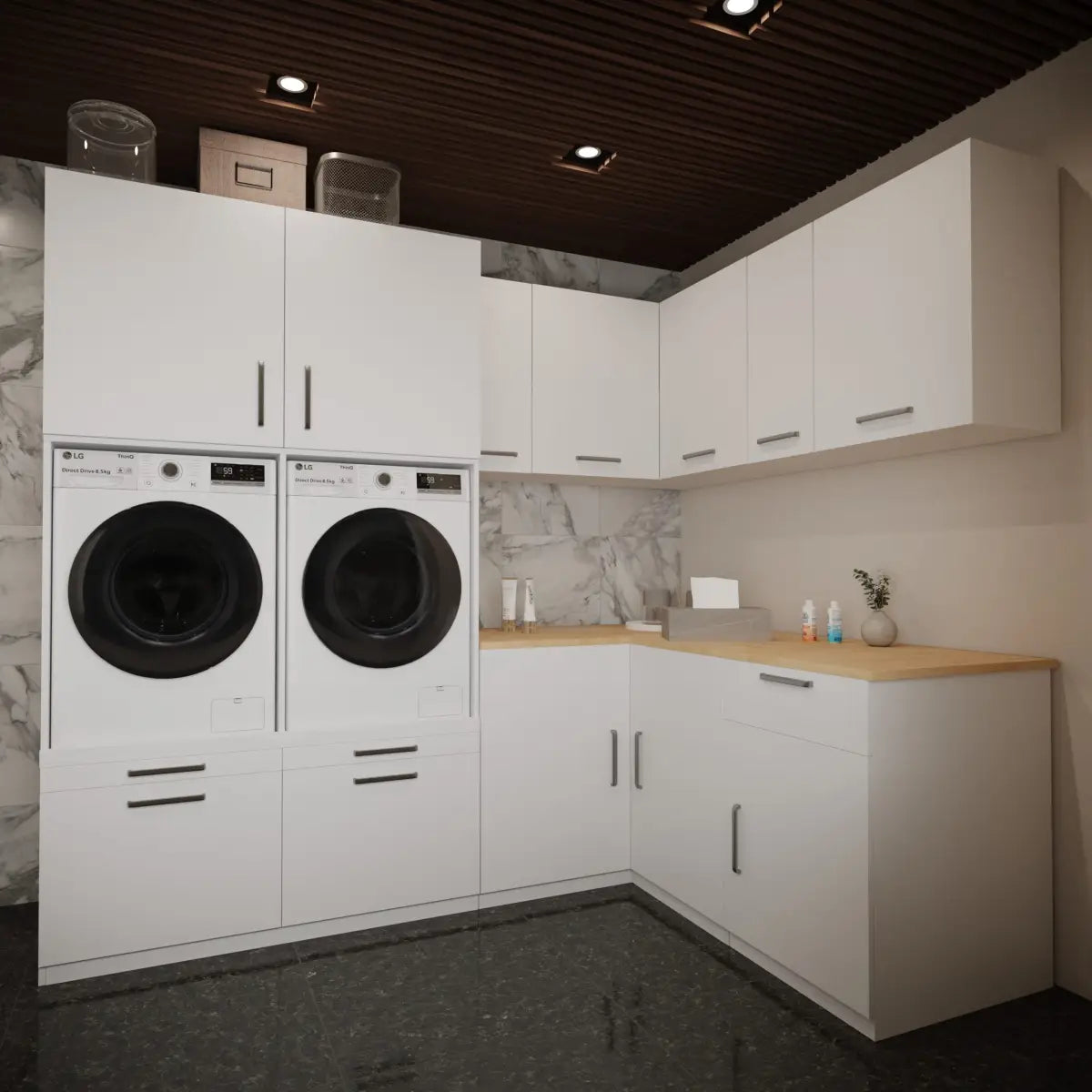 Wasmachine Kast Los Angeles – Pure Wit