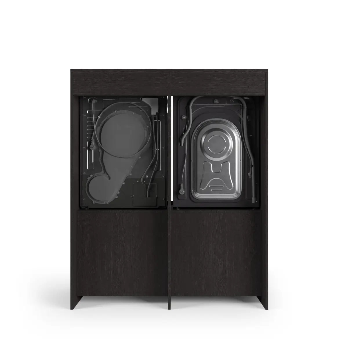 Wasmachine Kast Oslo – Ébène Zwart