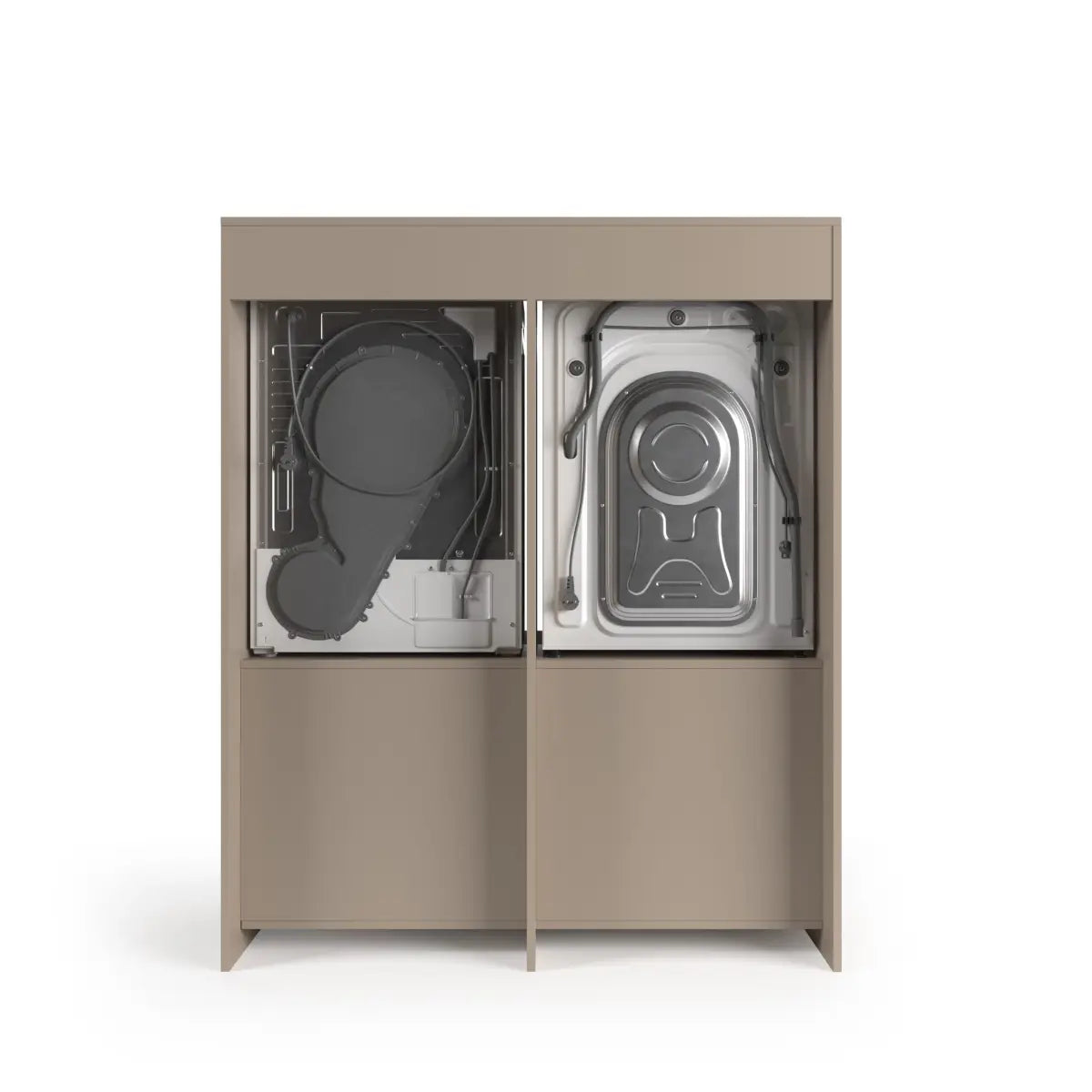 Wasmachine Kast Oslo - Perle Taupe