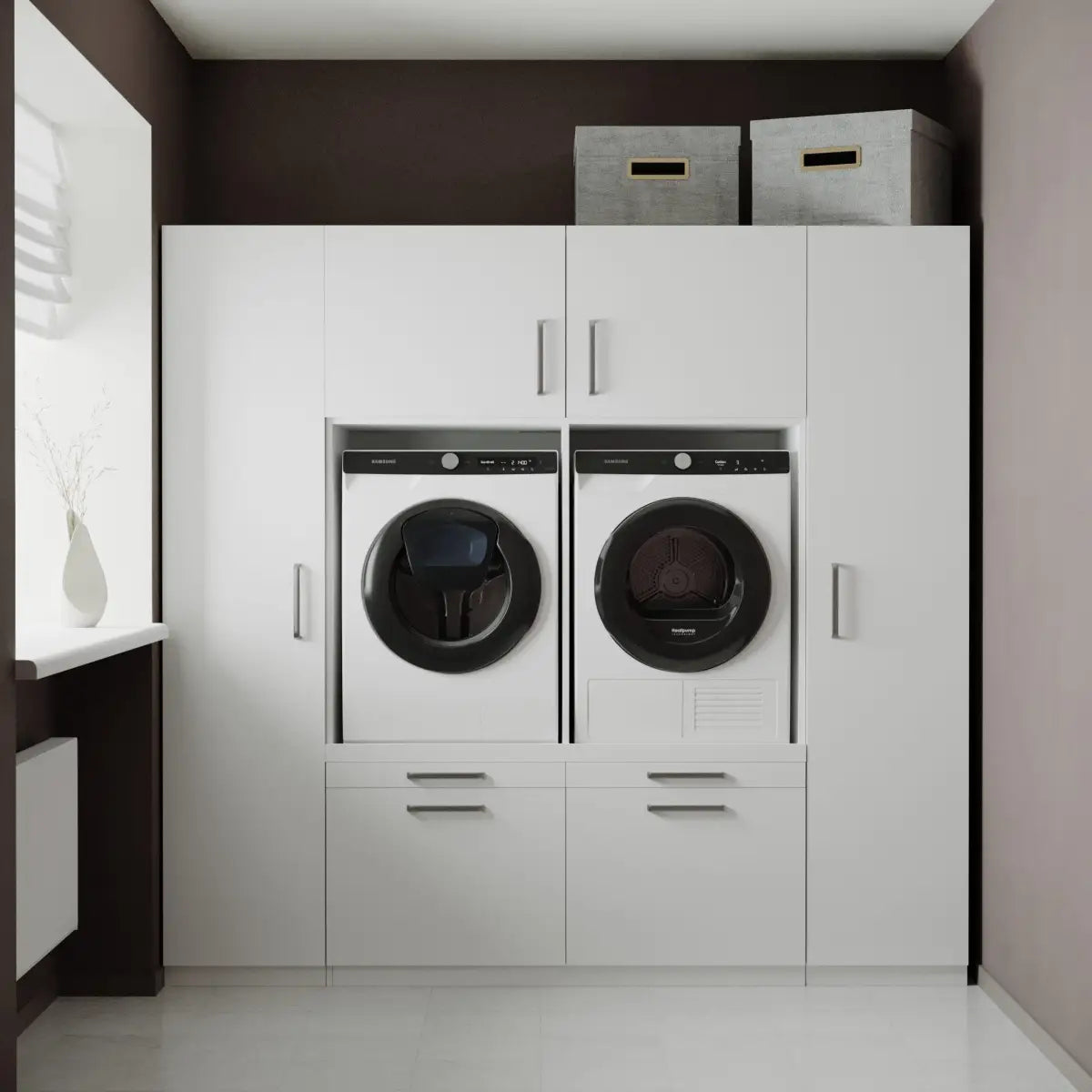 Wasmachine Kast Prague – Pure Wit